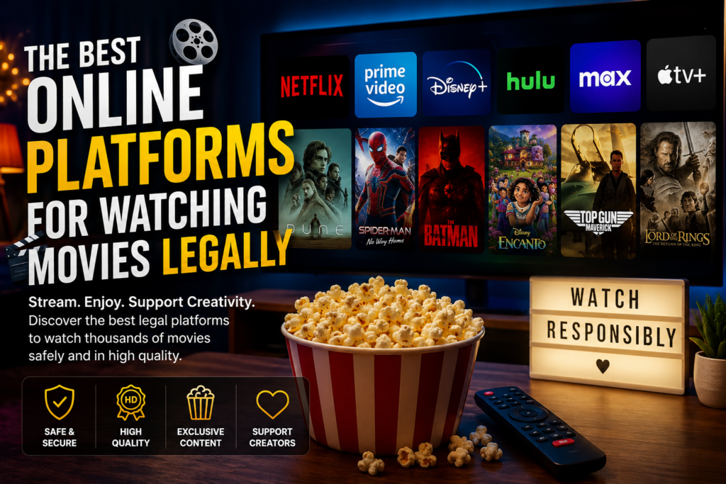 🎬 The Best Online Platforms for Watching Movies